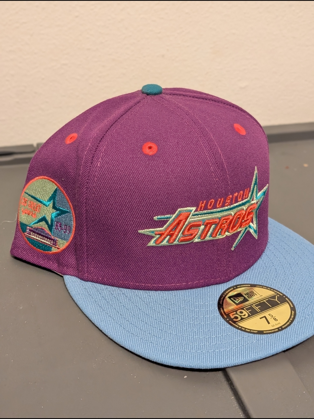 Lids Hat Drop New Era Houston Astros Main Stage 35th Anniversary Purple 7 5/8